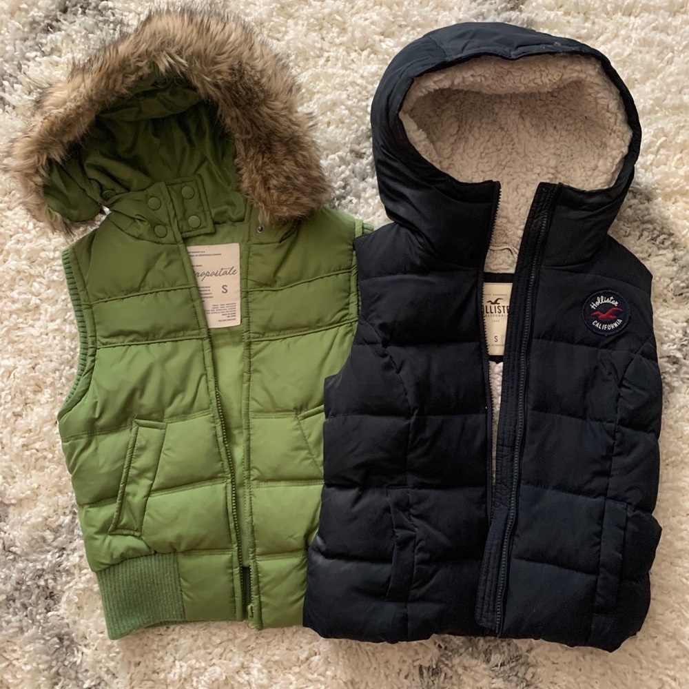 2 down puffer vests